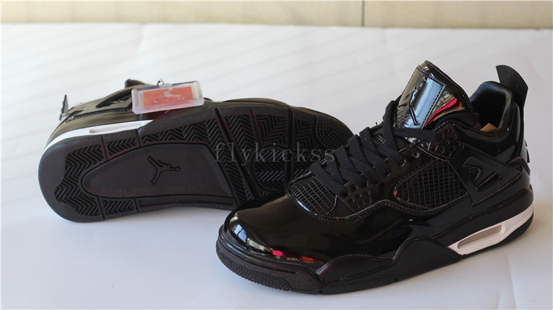 Authentic Air Jordan 4 Rero 11lab4 Black